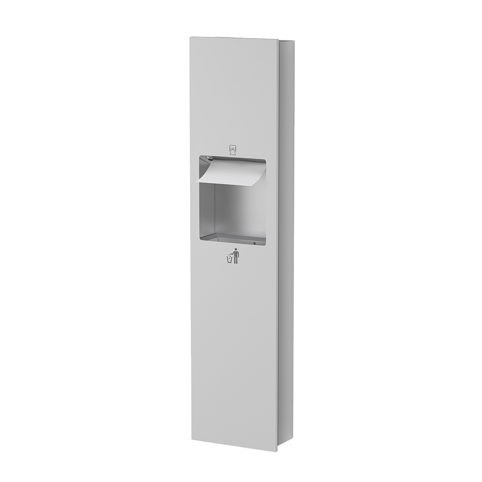 304 Stainless Steel 2-in-1 Operation Recessed Panel
