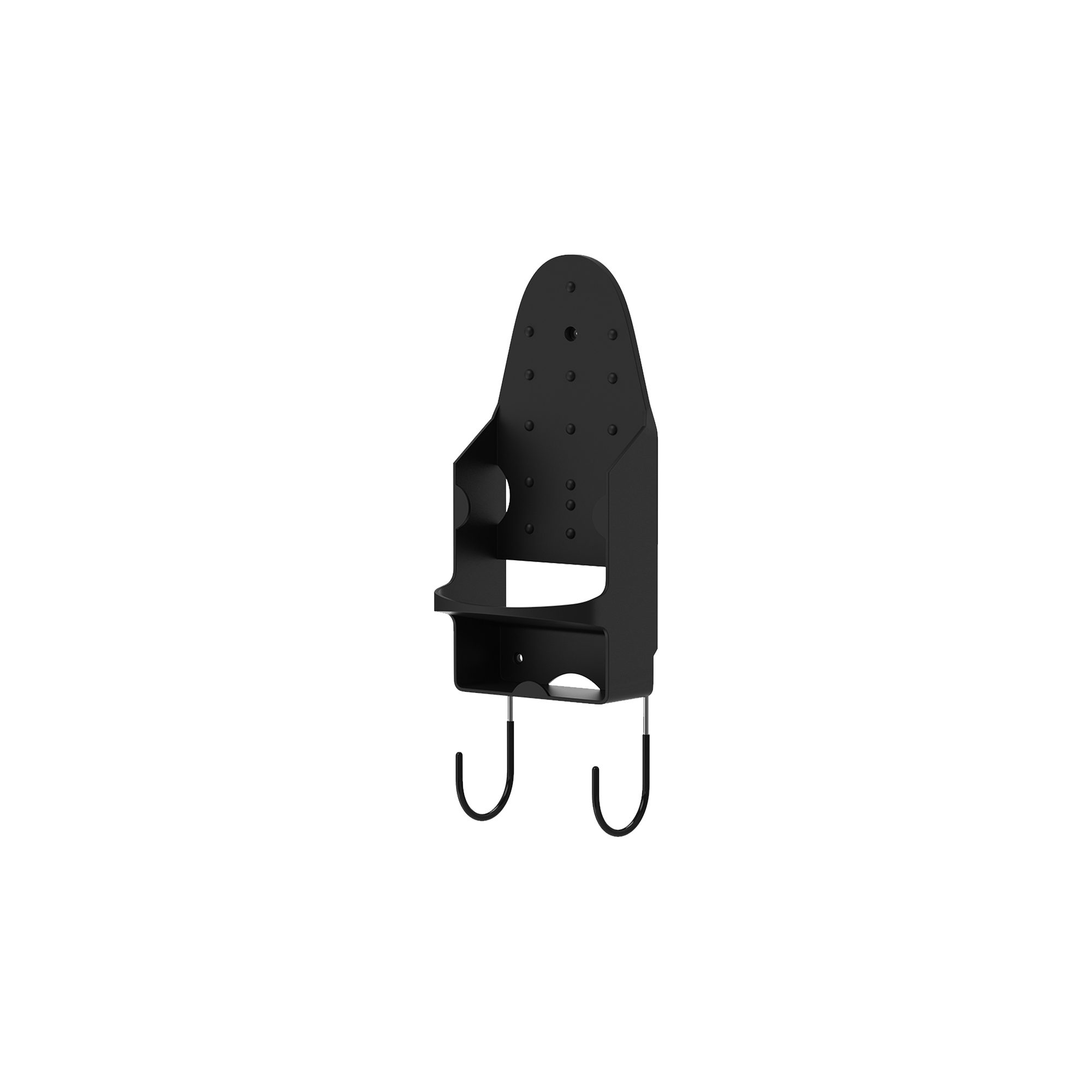 Black Anti-Flame Iron Holder with Hanger